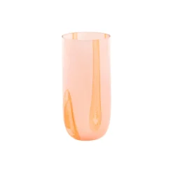 Kodanska Flow Longdrink, pink w red stripes