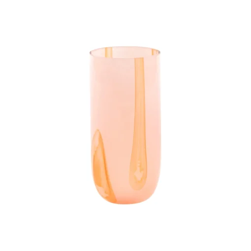Kodanska Flow Longdrink, pink w red stripes