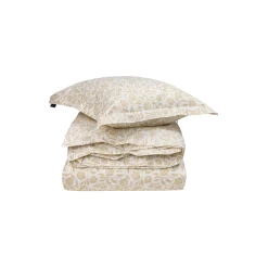 Lexington Flowers Cotton Sateen Bed Set, white/beige