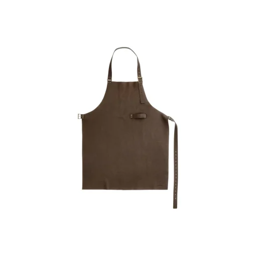 Made by Mama Forklæde, mørk choko