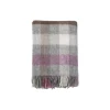 Klippan Yllefabrik Gotland multi uld plaid, multi pink