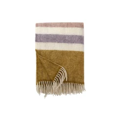 Klippan Yllefabrik Gotland stripe plaid, pastel