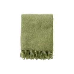 Klippan Yllefabrik Gotland uld plaid, pear