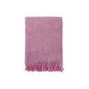 Klippan Yllefabrik Gotland uld plaid, pink