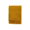 Klippan Yllefabrik Gotland uld plaid, yellow
