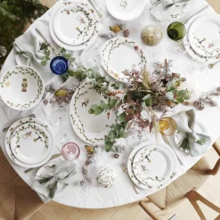 Kähler Hammershøi Christmas ovalt bordfad