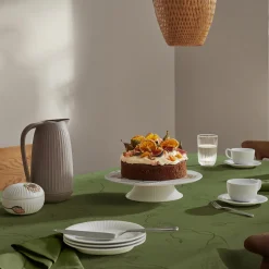 Kähler Hammershøi Poppy stofserviet 4 stk, grøn