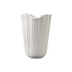 Kähler Hammershøi Unfold Vase, hvid
