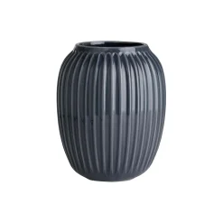Kähler Hammershøi vase, antracitgrå