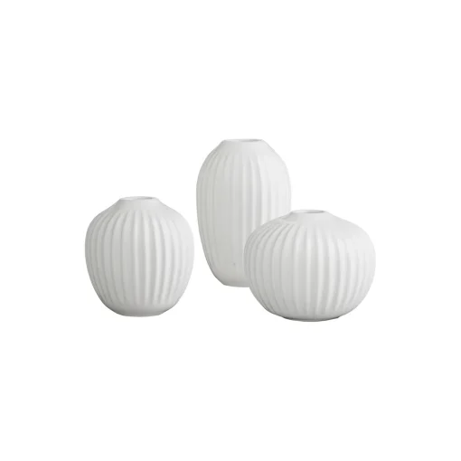 Kähler Hammershøi vase miniature 3 stk