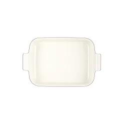Le Creuset Heritage rektangulært fad 32 cm, garnet