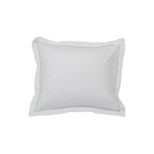 Lexington Hotel Percale pudebetræk, white/light beige