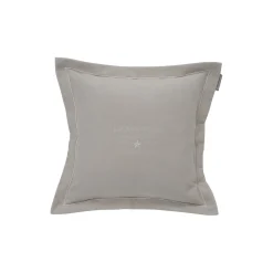 Lexington Hotel Velvet Sham with Embroidery, beige