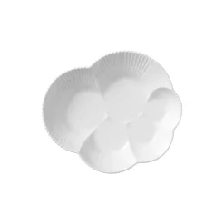 Royal Copenhagen Hvid Elements fad 19 cm