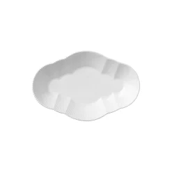 Royal Copenhagen Hvid Elements fad 23 cm