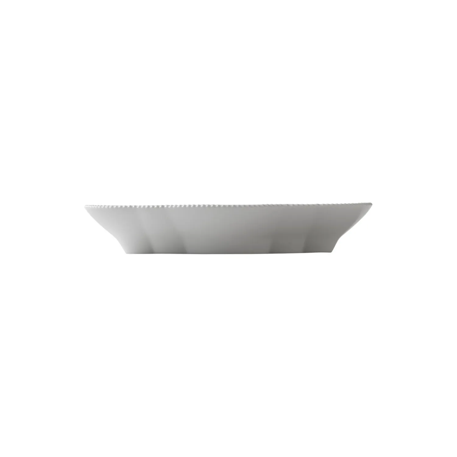 Royal Copenhagen Hvid Elements fad 23 cm