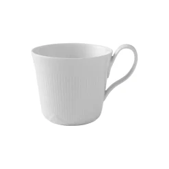 Royal Copenhagen Hvid Elements højhankskop 35 cl