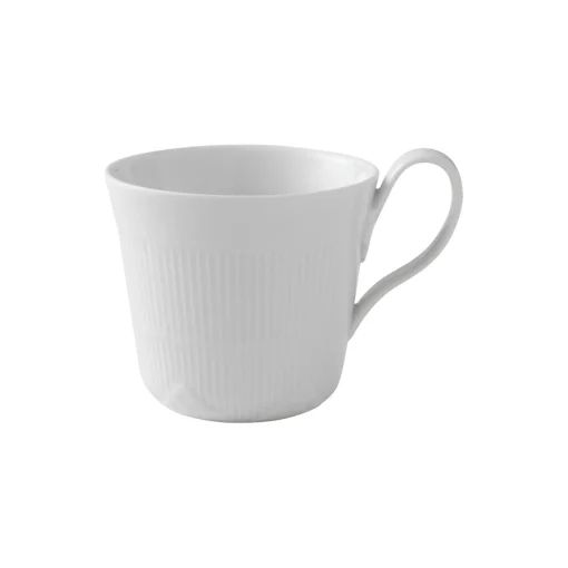Royal Copenhagen Hvid Elements højhankskop 35 cl