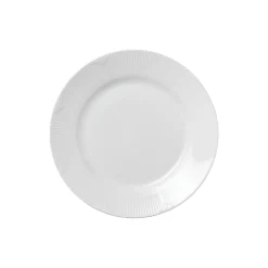 Royal Copenhagen Hvid Elements tallerken Ø 26 cm