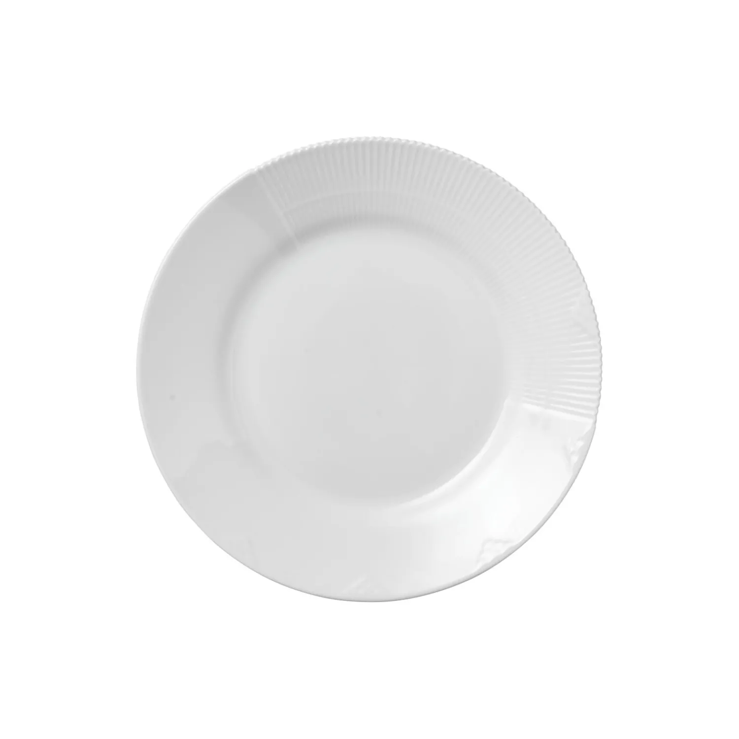 Royal Copenhagen Hvid Elements tallerken Ø 28 cm