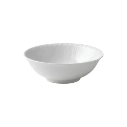 Royal Copenhagen Hvid Halvblonde skål 35 cl