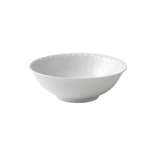 Royal Copenhagen Hvid Halvblonde skål 35 cl