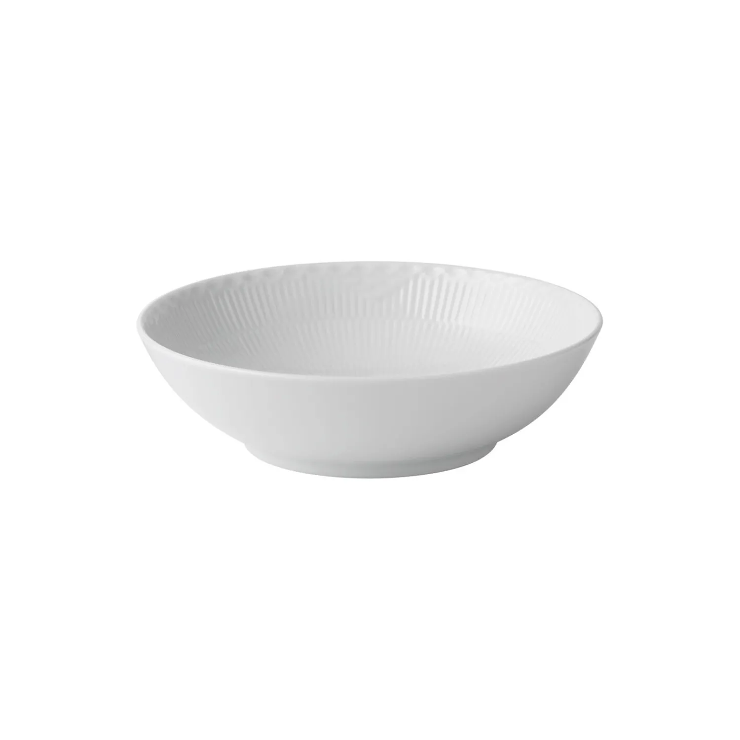 Royal Copenhagen Hvid Halvblonde skål 110 cl