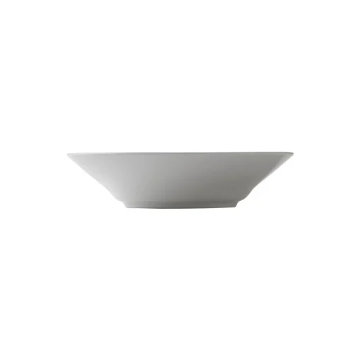 Royal Copenhagen Hvid Riflet dyb tallerken Ø 24 cm