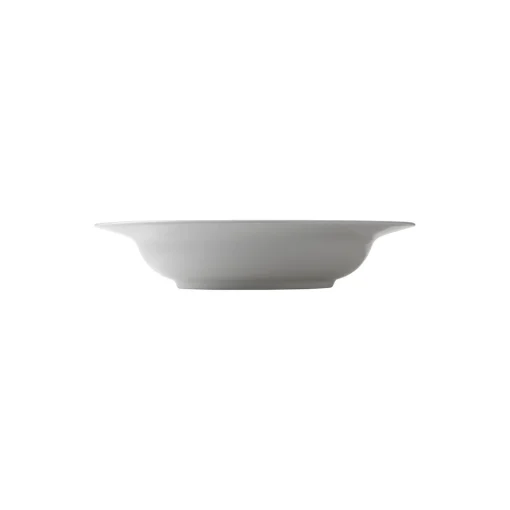 Royal Copenhagen Hvid Riflet dyb tallerken Ø 30 cm