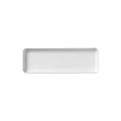 Royal Copenhagen Hvid Riflet fad 36 cm