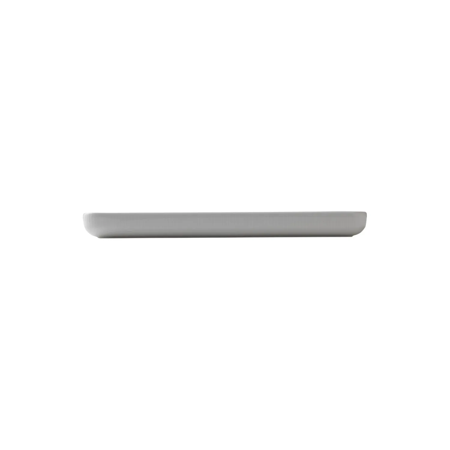 Royal Copenhagen Hvid Riflet fad 36 cm