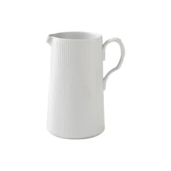 Royal Copenhagen Hvid Riflet kande 1,5 L
