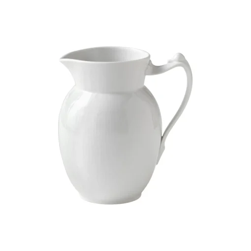 Royal Copenhagen Hvid Riflet kande 1,7 L