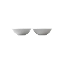 Royal Copenhagen Hvid Riflet skål 35 cl, 2 stk