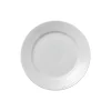 Royal Copenhagen Hvid Riflet tallerken Ø 19 cm