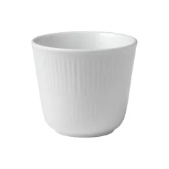 Royal Copenhagen Hvid Riflet termokop 26 cl