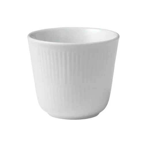 Royal Copenhagen Hvid Riflet termokop 26 cl