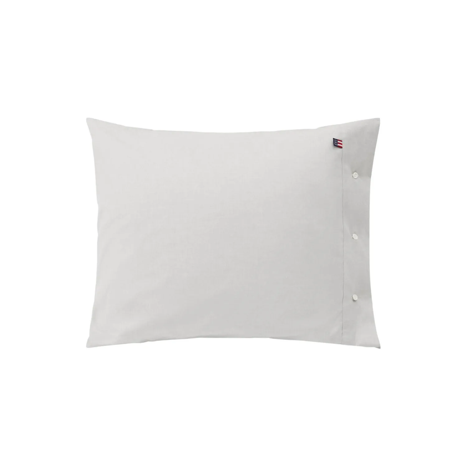 Lexington Icons Pin Point Gray Cotton Pillowcase, gray