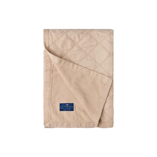 Lexington Icons Singature Star Organic Cotton Quilted Bedspread,
