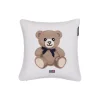Lexington Icons Teddy Organic Cotton Velvet Pillow, white/beige