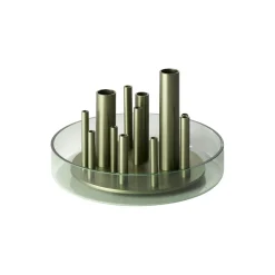 Fritz Hansen Ikeru™ vase low, forest green