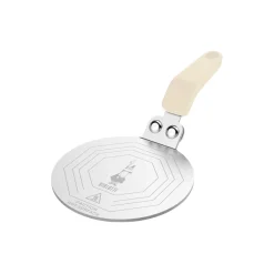 Bialetti Induktionsplade, sølv/creme
