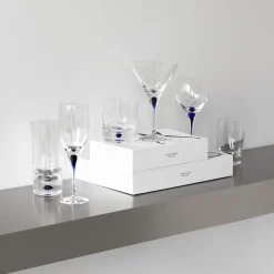 Orrefors Intermezzo Blue vandglas