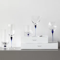 Orrefors Intermezzo Blue vinglas