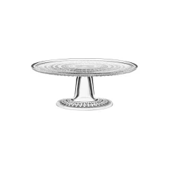 Iittala Kastehelmi kagefad på fod, klar