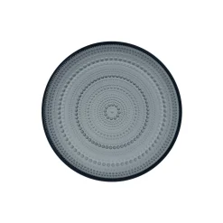 Iittala Kastehelmi Plate Ø 24,8 cm, dark grey