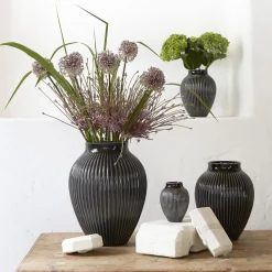 Knabstrup Keramik Knabstrup vase ripple,