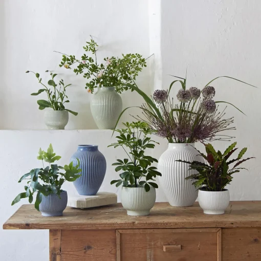 Knabstrup Keramik Knabstrup vase ripple,