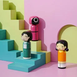Lucie Kaas Kokeshi Maskeret arbejder