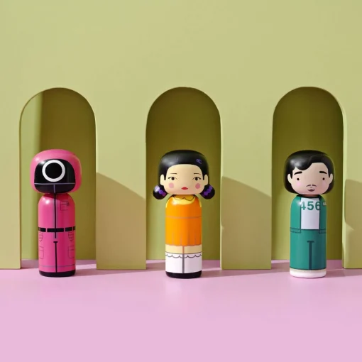 Lucie Kaas Kokeshi Maskeret arbejder
